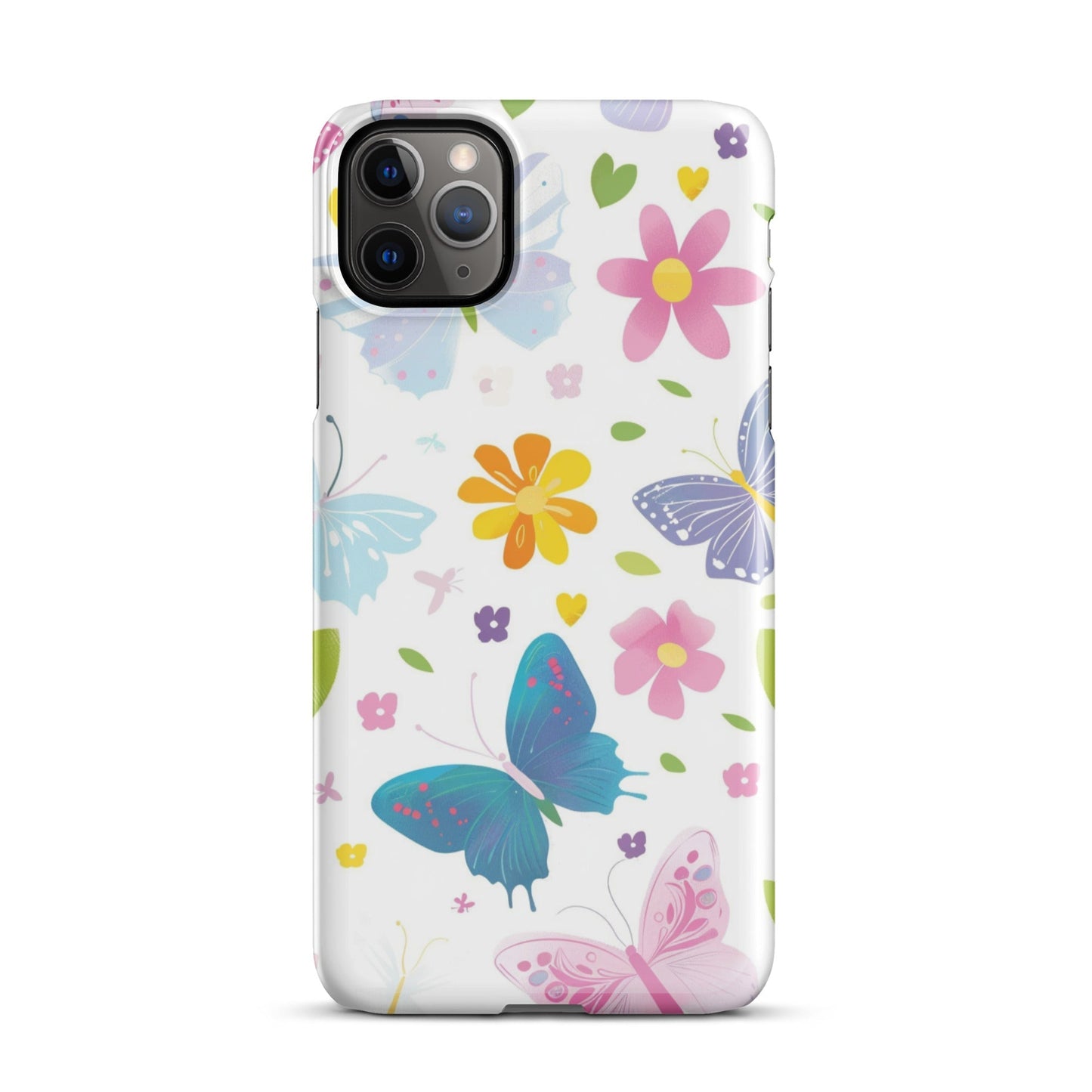 Cute Buterflies Phone case for iPhone-4