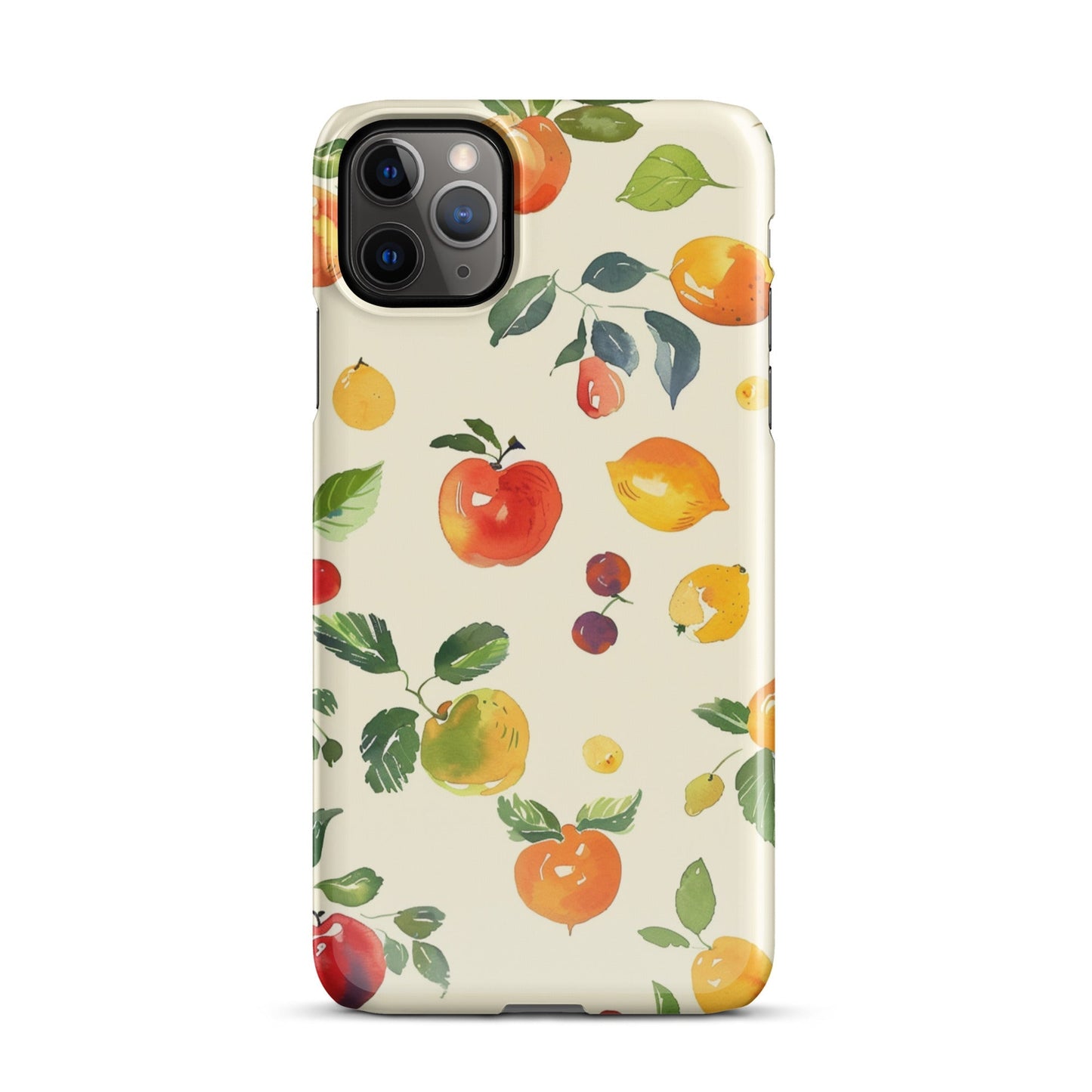 watercolor Fruits Phone case for iPhone-4