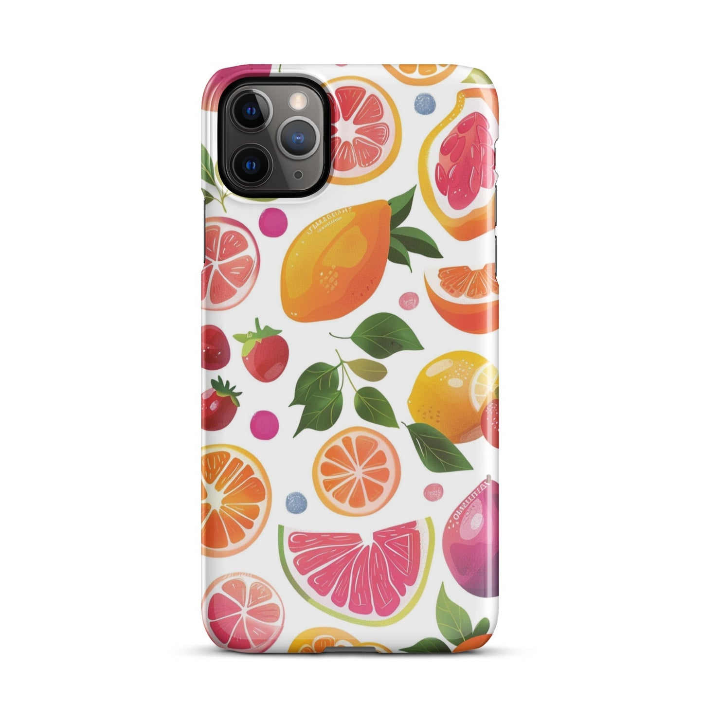 Cute Fruits Phone case for iPhone-4