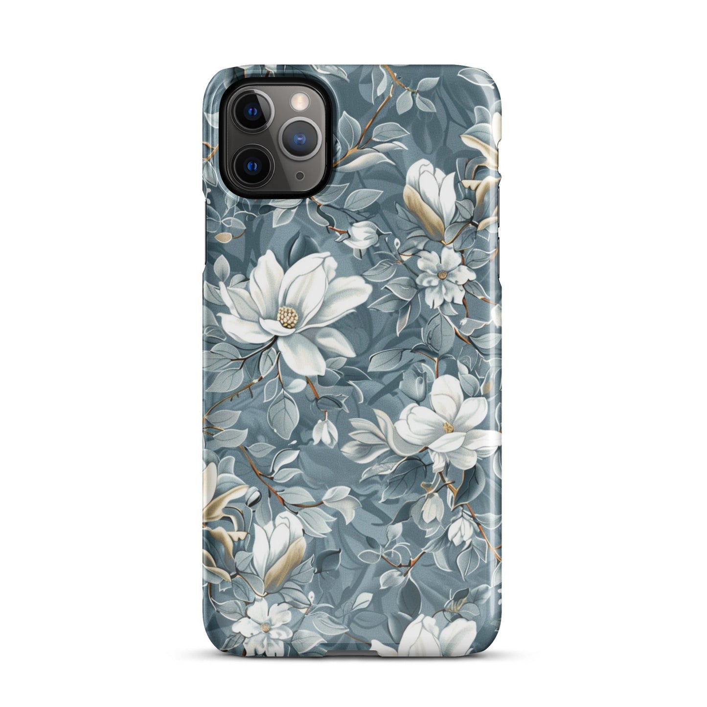 White Lily Phone case for iPhone-4