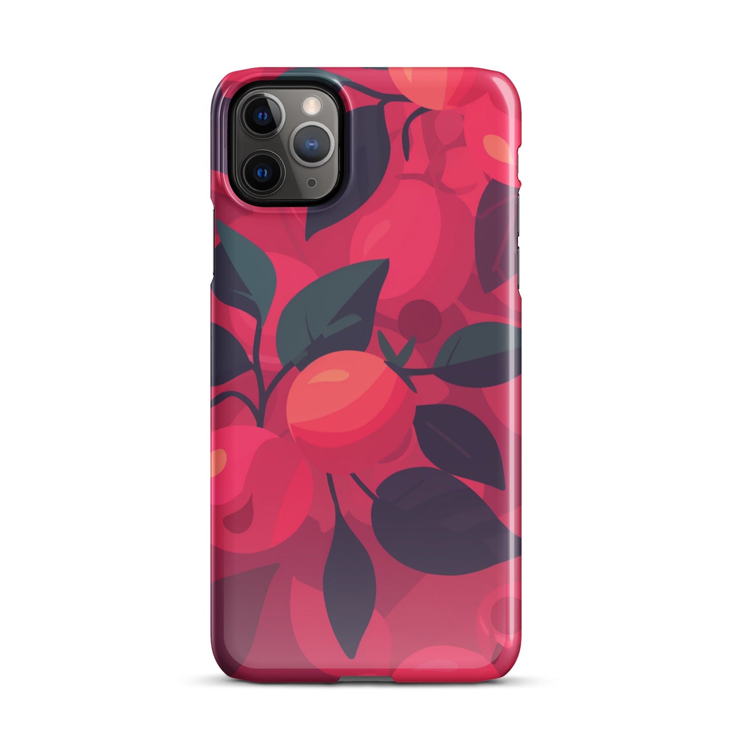 Red Fucsia Phone case for iPhone-4