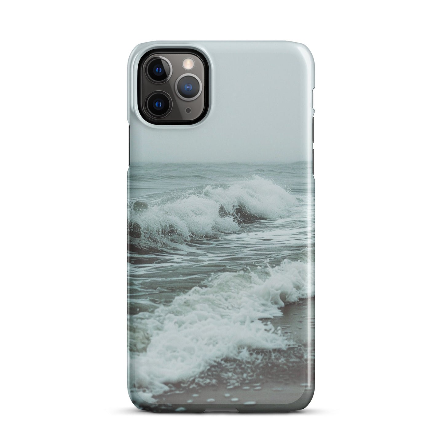 White Beach Phone case for iPhone-4