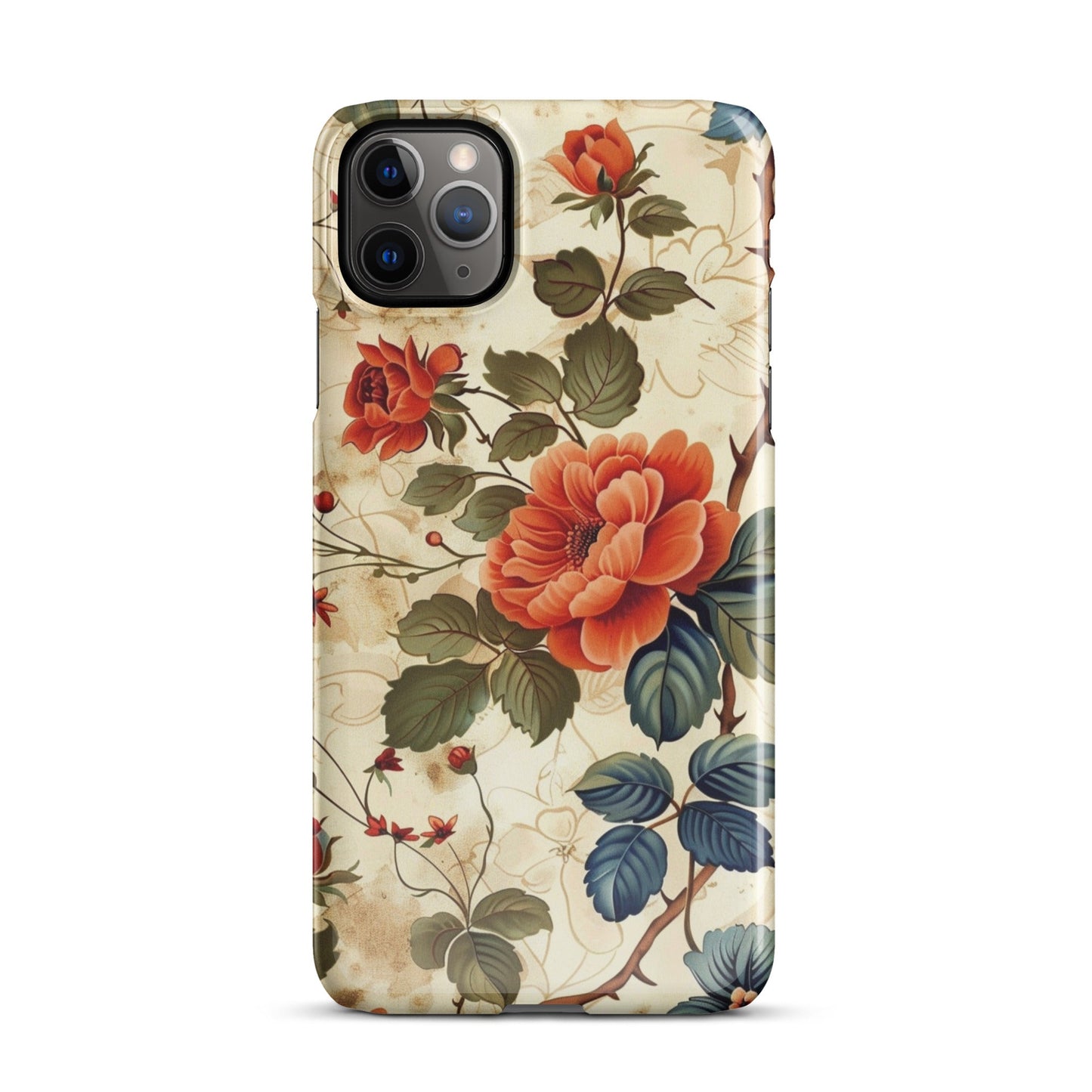 Flowers 2 Phone case for iPhone-4