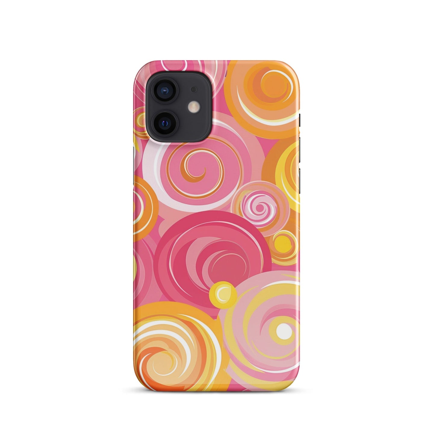 Pink Yellow Phone case for iPhone-9