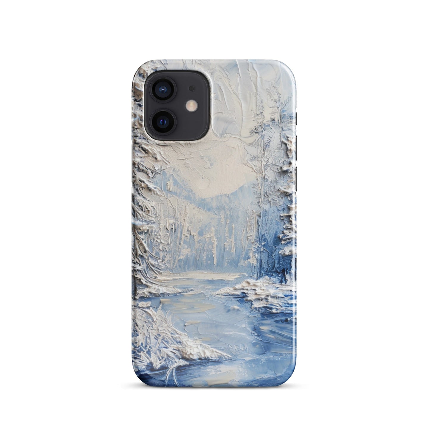 Winter River Phone case for iPhone-8