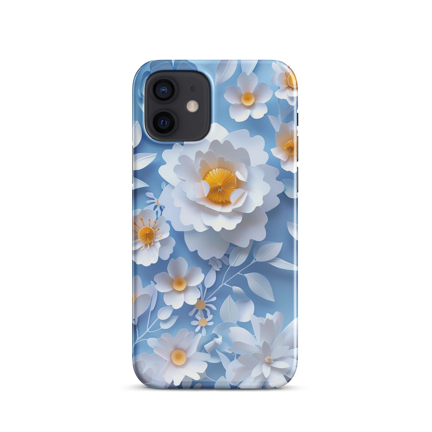 Daisy Blue Phone case for iPhone-8