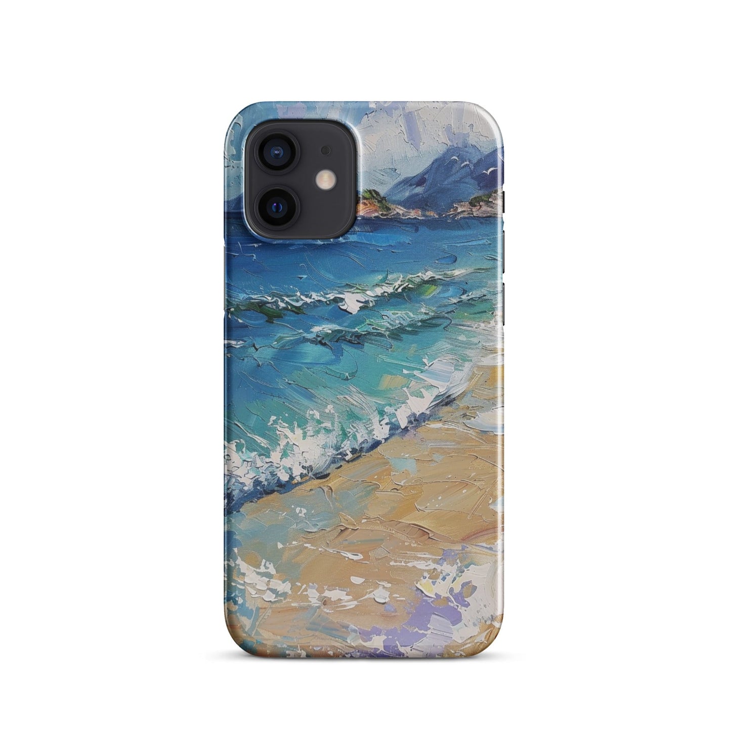 Beach Painting Phone case for iPhone-8