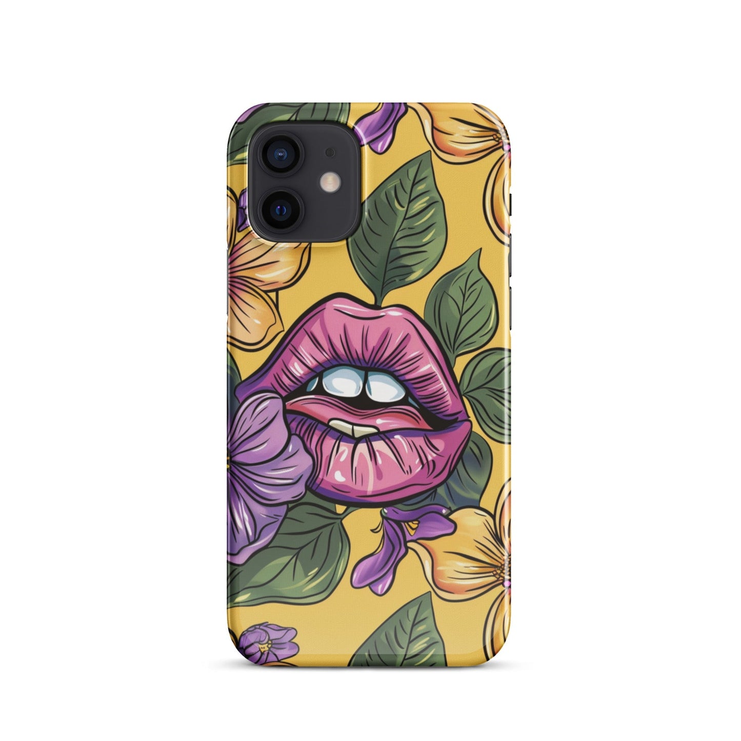 Vibrant Lips Phone case for iPhone-8