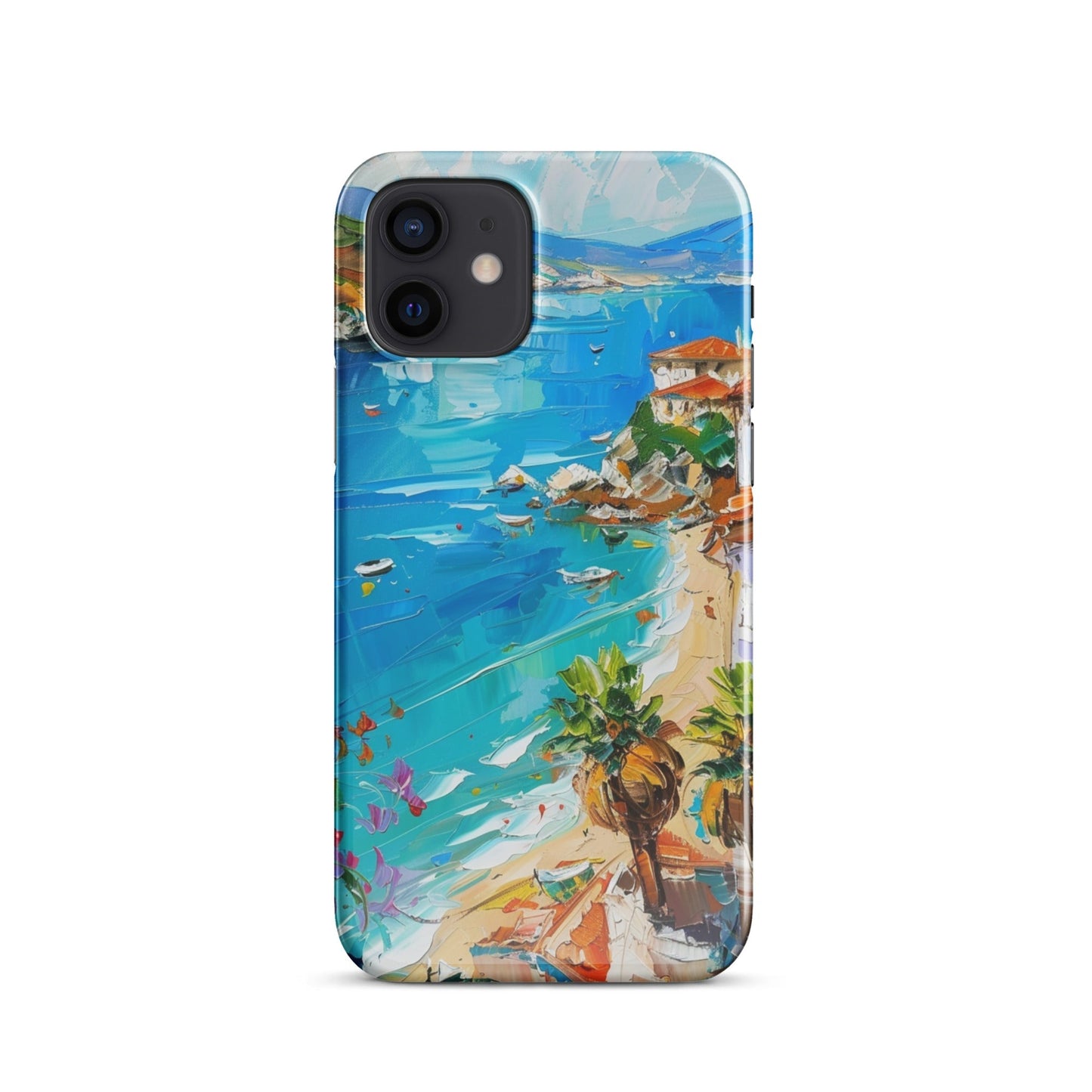 Mediterranean Beach Phone case for iPhone-8