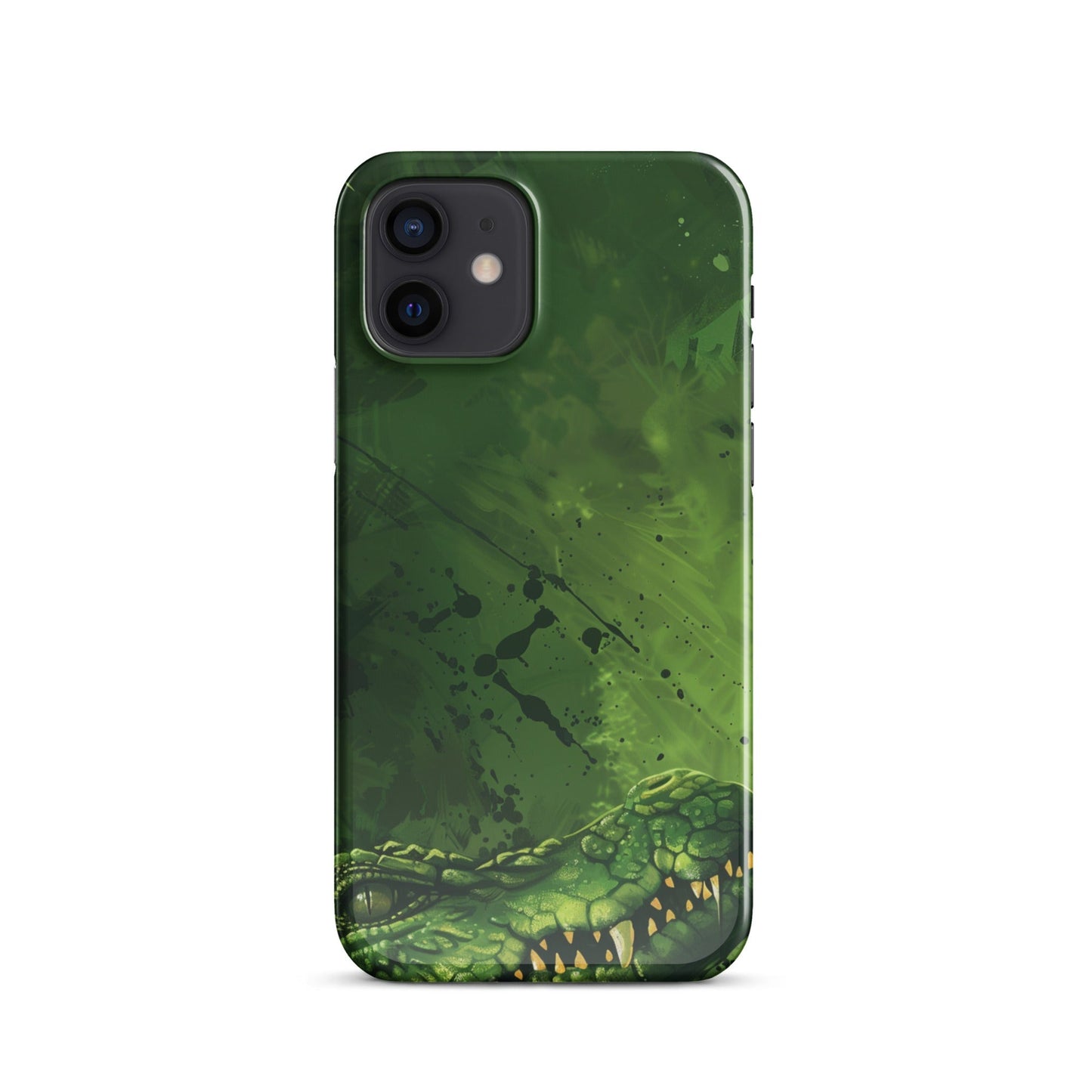 Crocodile Art Phone case for iPhone-8