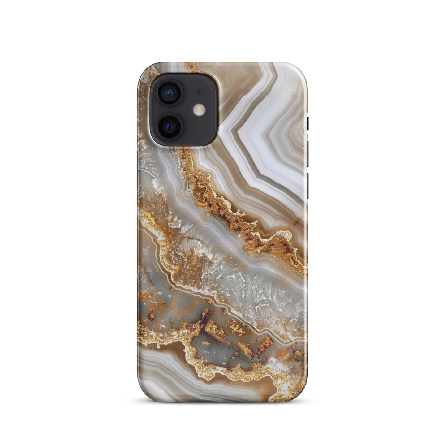 White Gold Phone case for iPhone-8