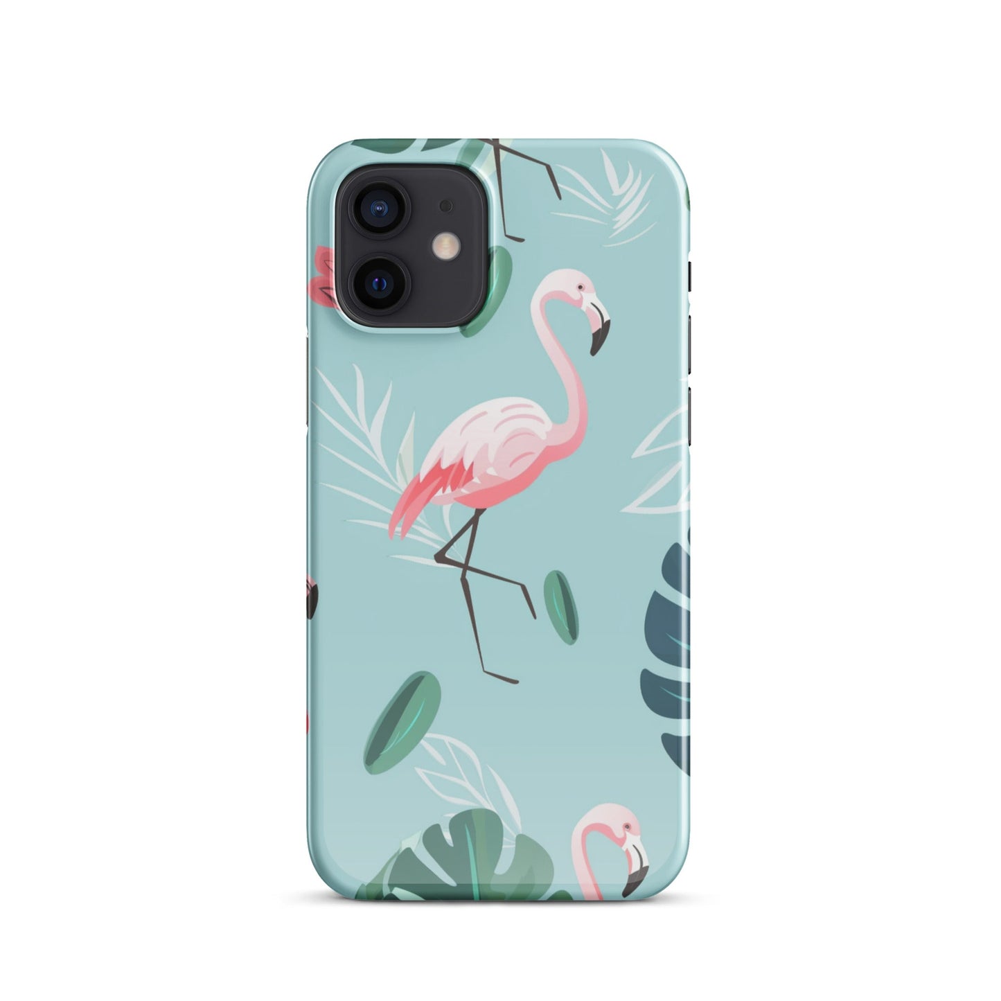 Tropical Flamingo Phone case for iPhone-8