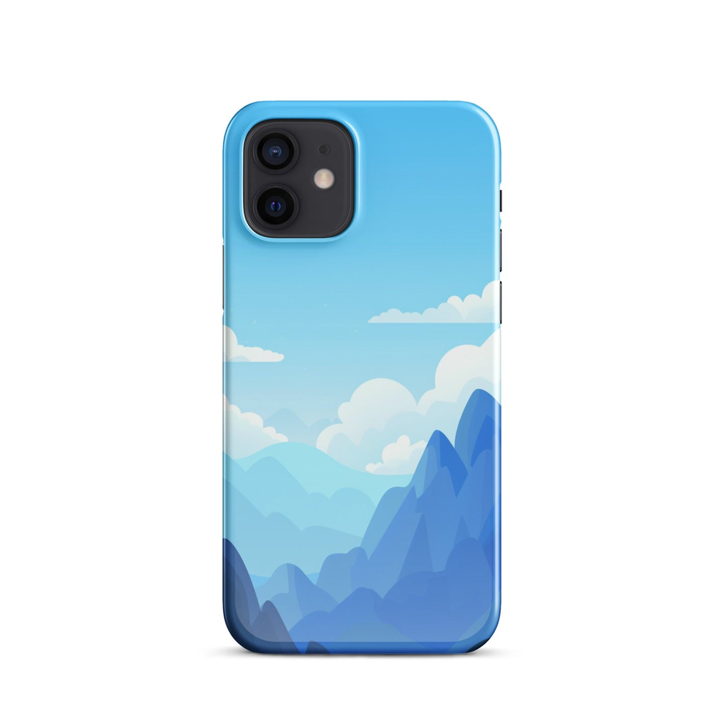 Blue Mountain Phone case for iPhone-8