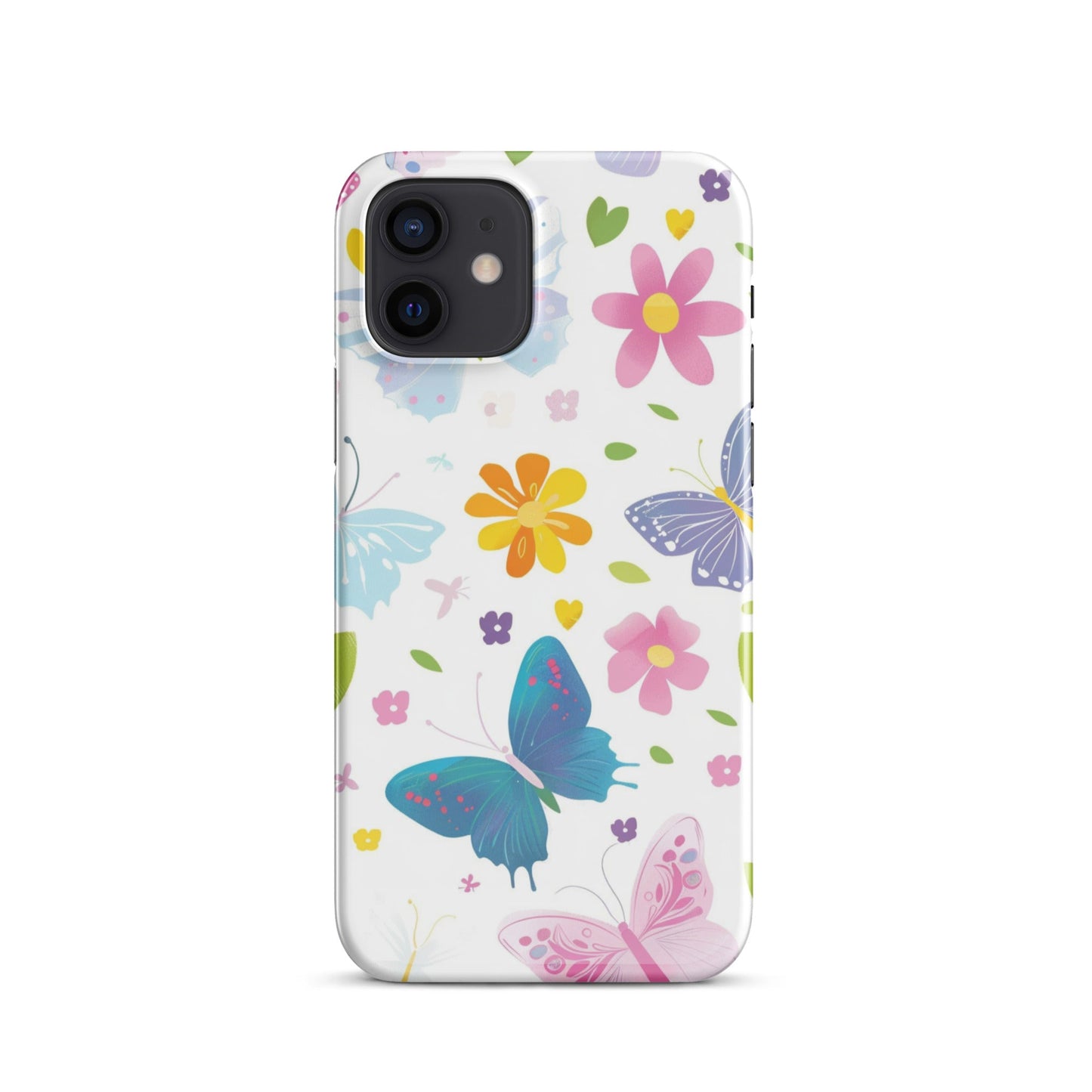 Cute Buterflies Phone case for iPhone-8