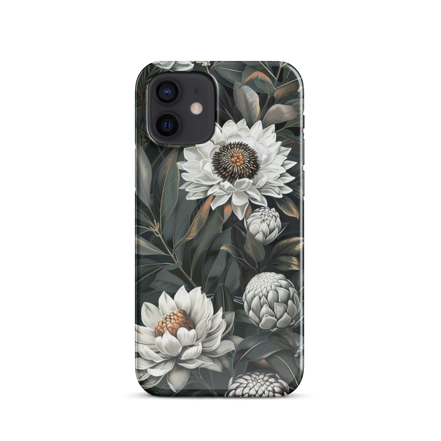 Waratah Flowers Phone case for iPhone-8