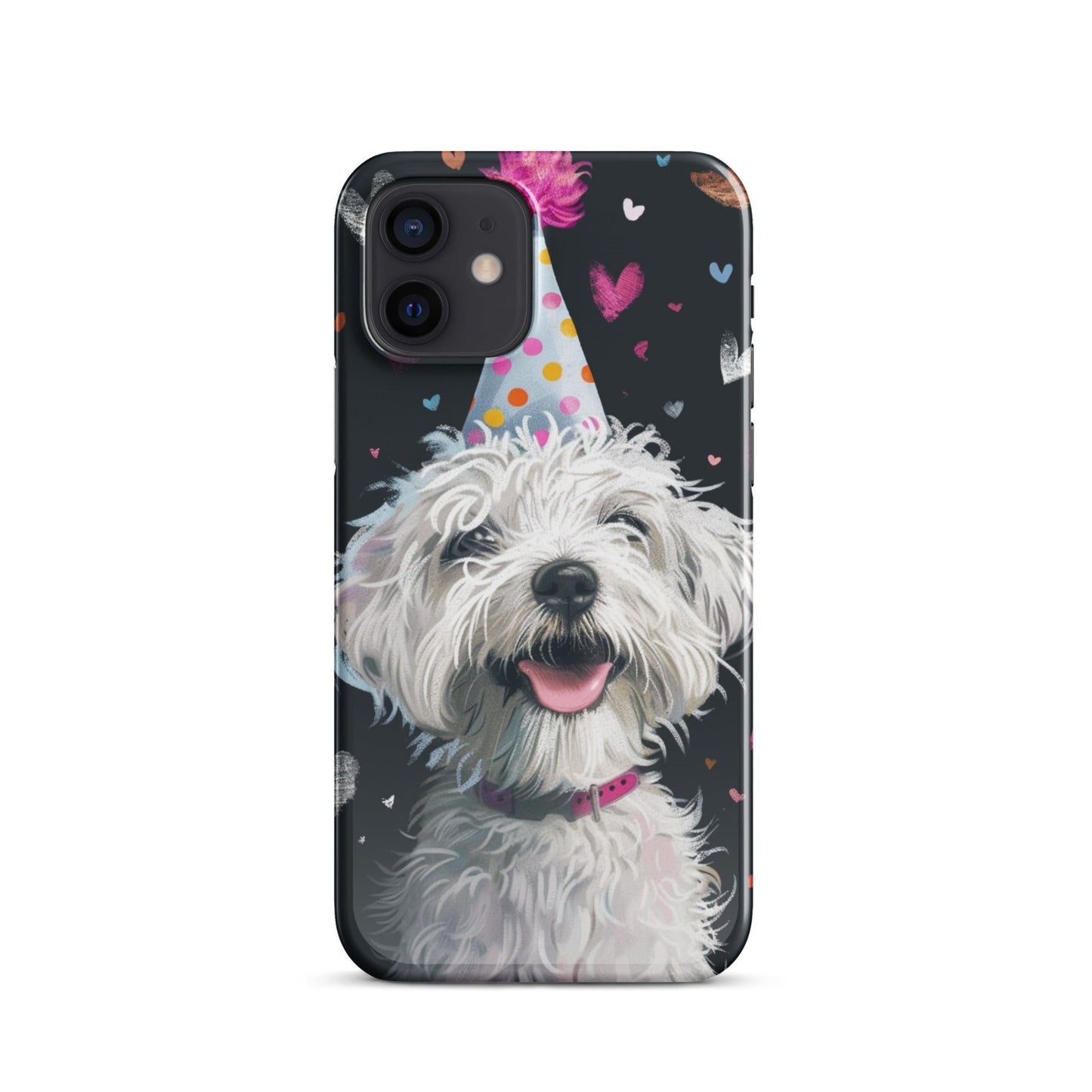 Cute Dog Phone case for iPhone-8