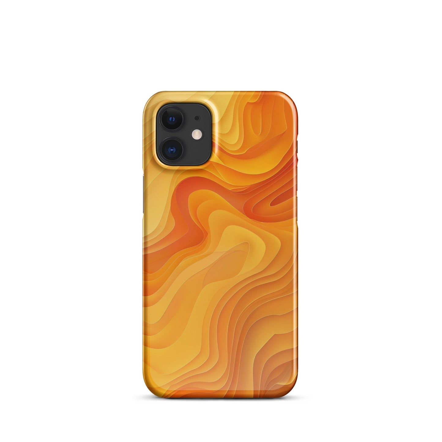 Abstract Yellow Phone Phone  case for iPhone-7