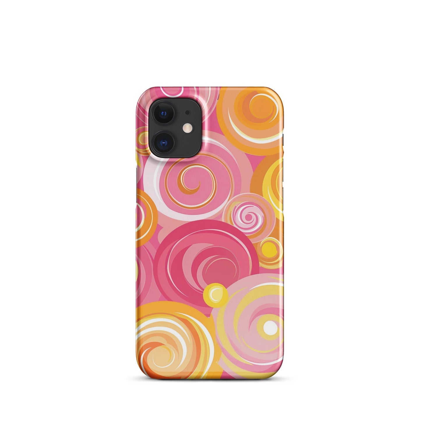 Pink Yellow Phone case for iPhone-7