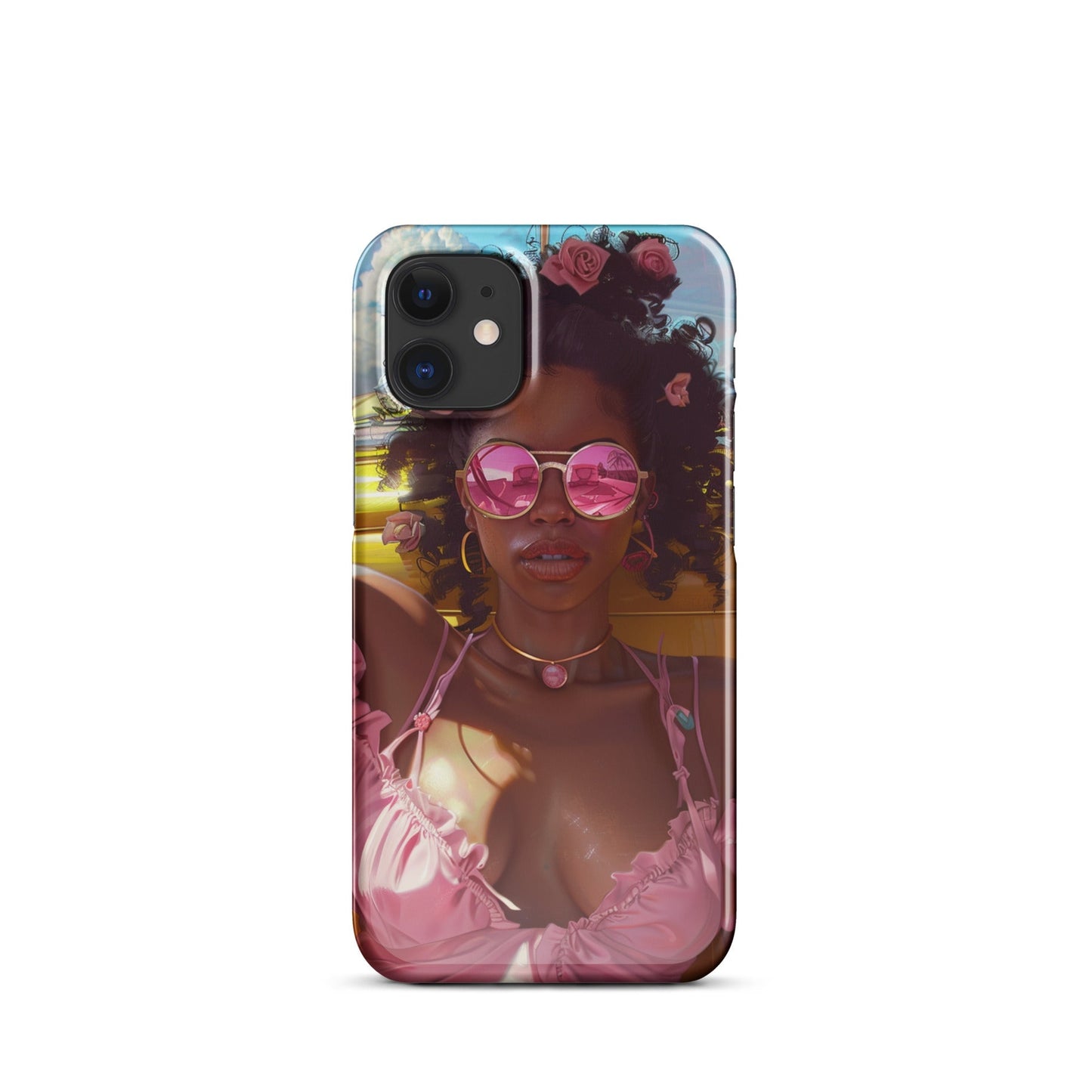 Black Girl Fashionista Phone case for iPhone-6