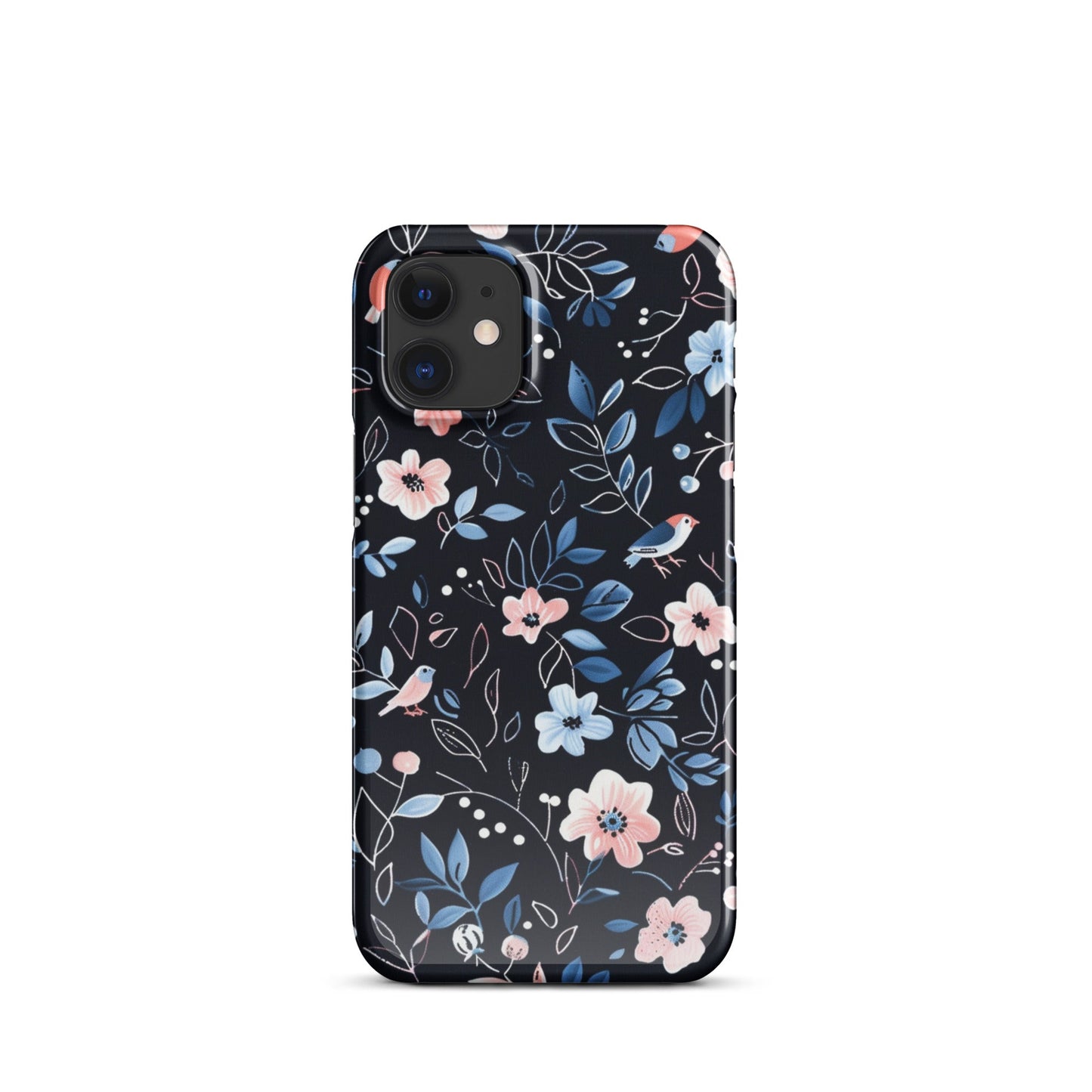 Blue Flowers Phone case for iPhone-6