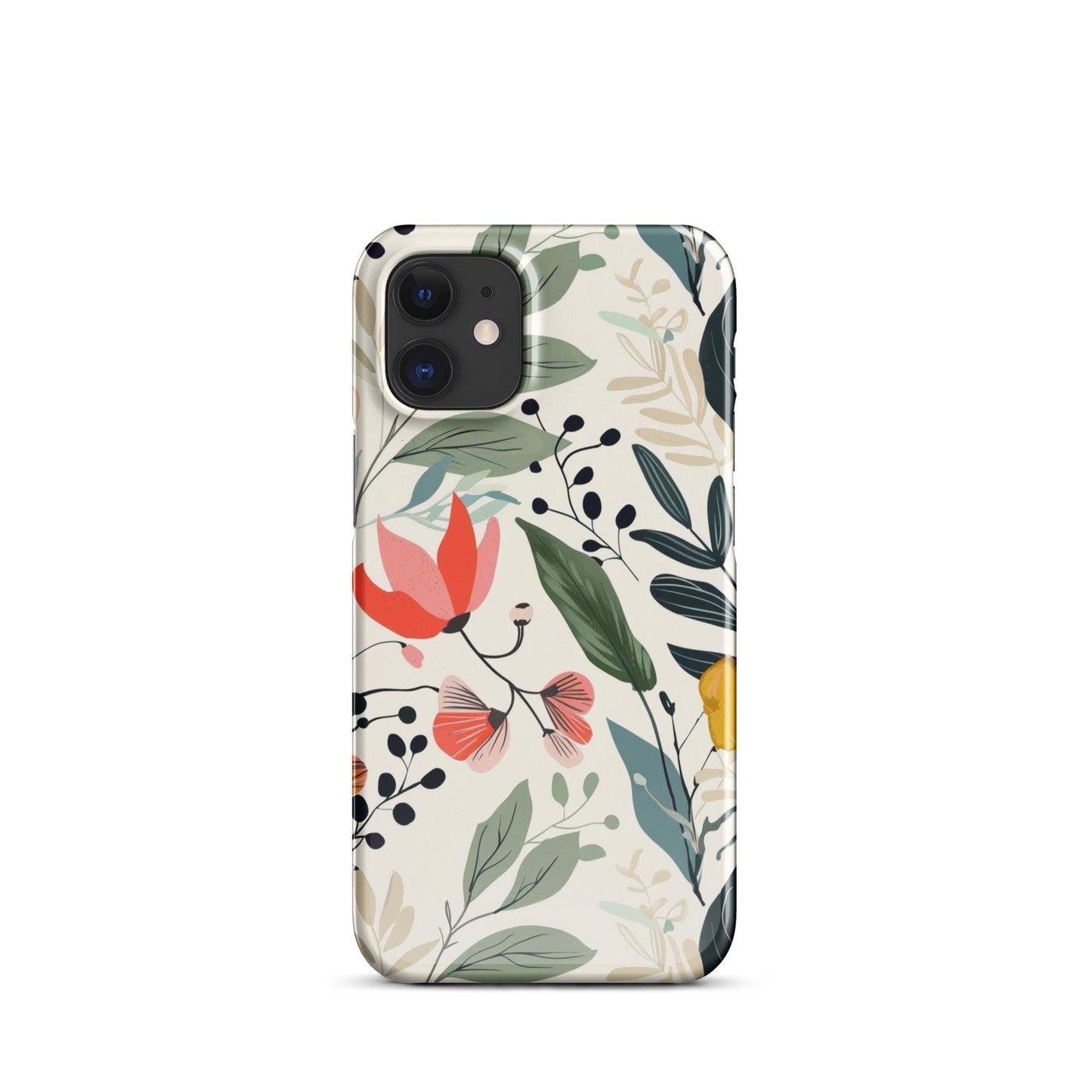 Botanical leaves Phone case for iPhone-6