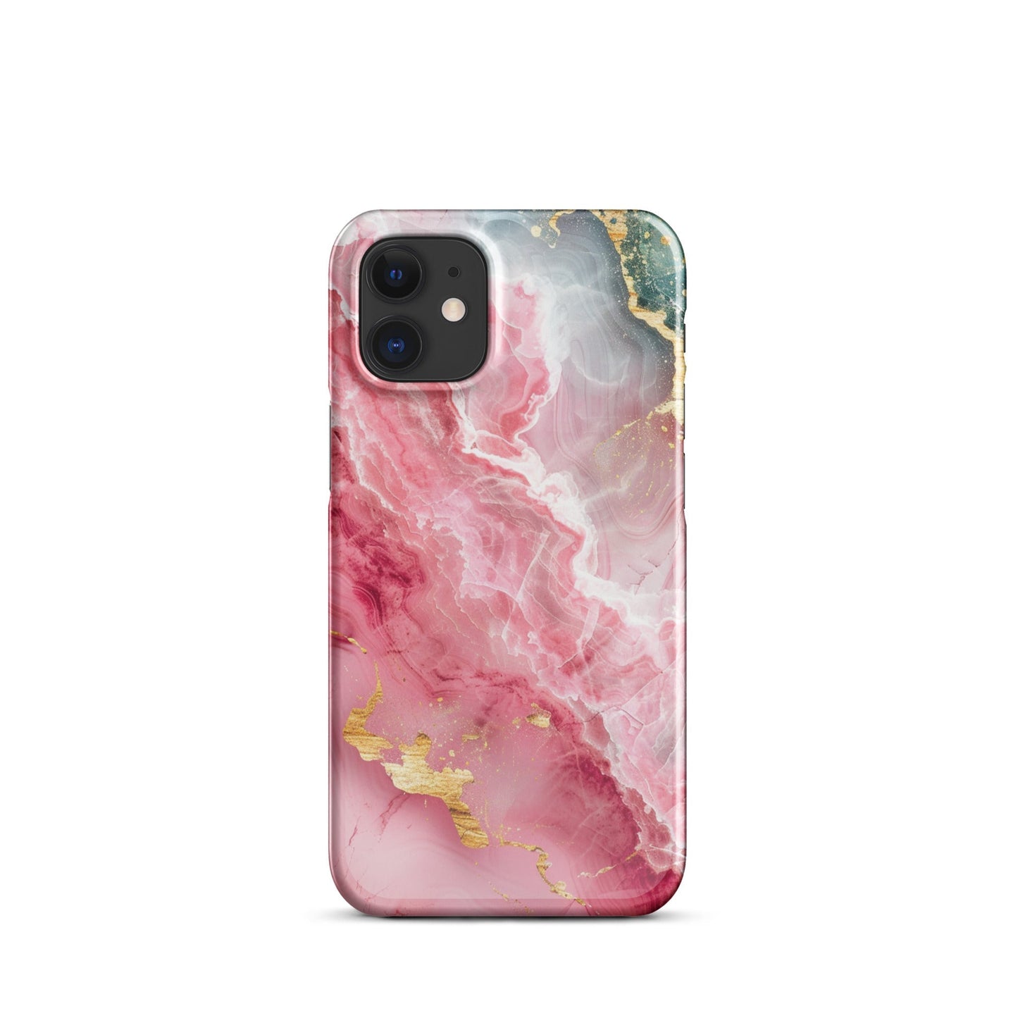 Pink Marble Phone case for iPhone-6