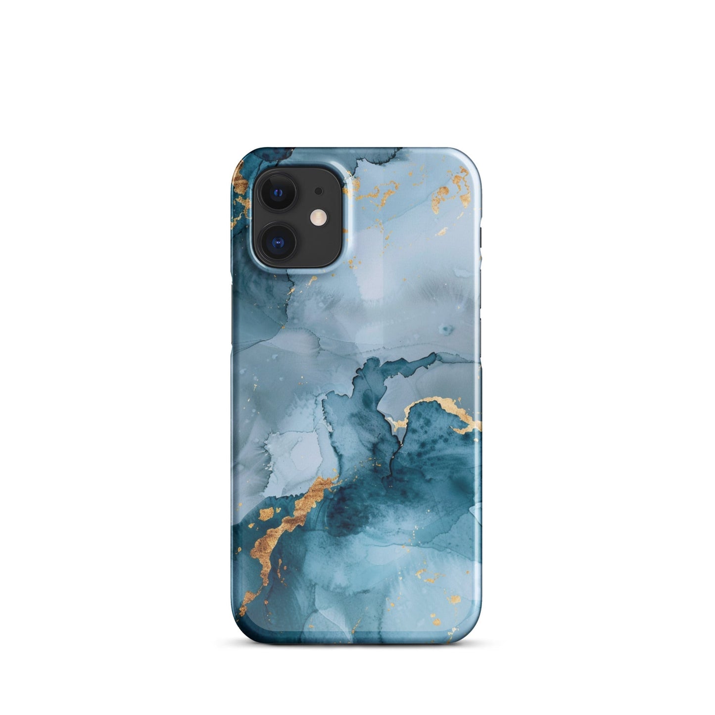 Blue Gold Phone case for iPhone-6