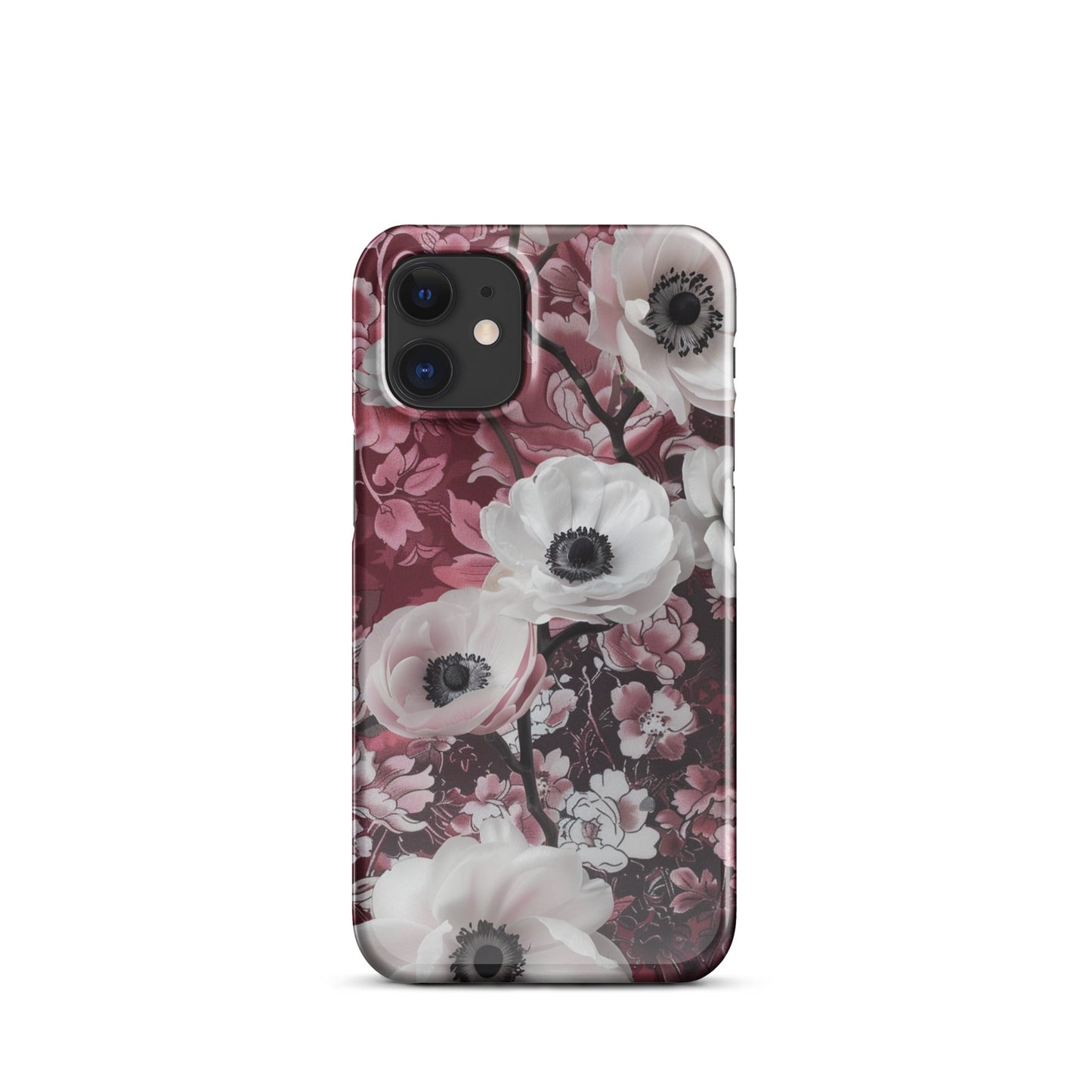 Red Floral Phone case for iPhone-6