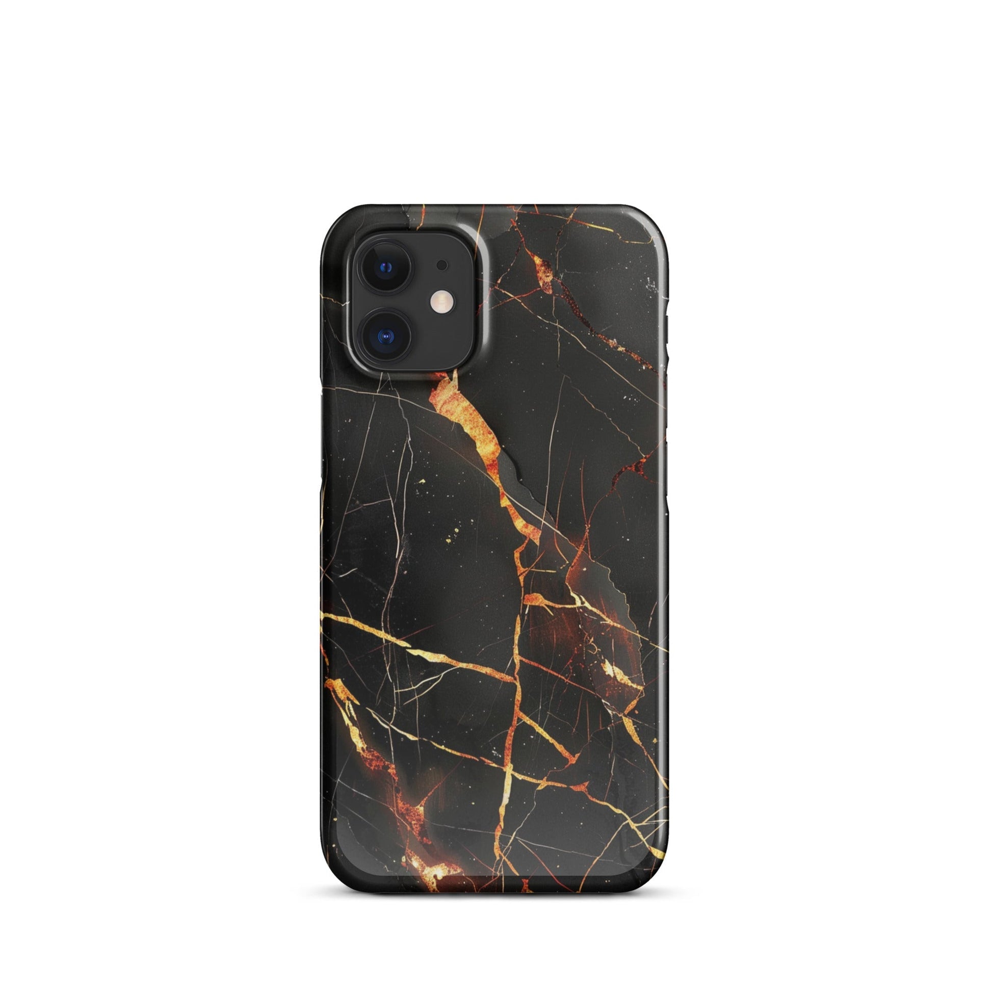 Black Marble Phone case for iPhone-6