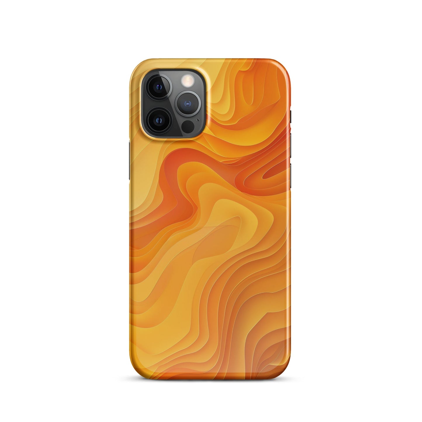 Abstract Yellow Phone Phone  case for iPhone-11