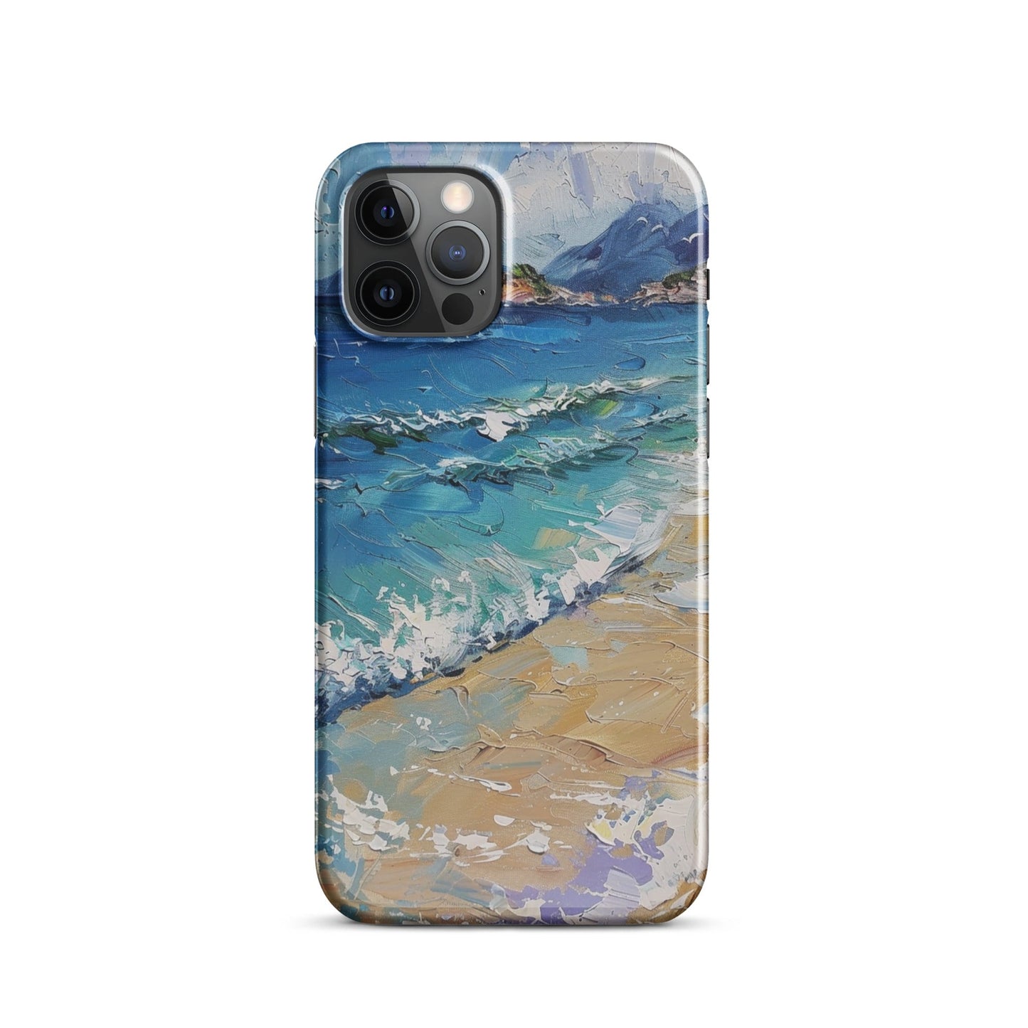 Beach Painting Phone case for iPhone-10