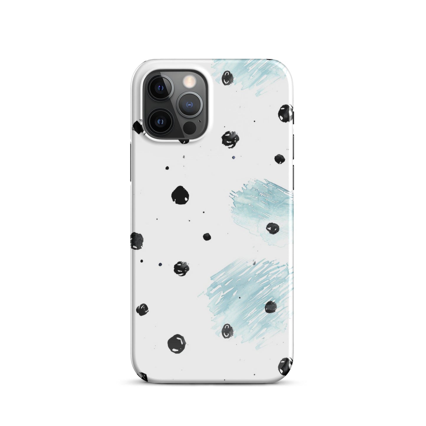 Border Polka Dot Phone case for iPhone-10