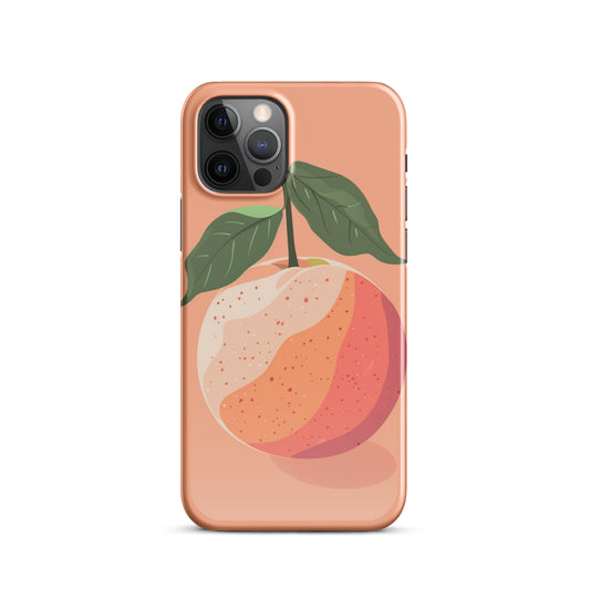 Peach Fruit Phone case for iPhone-10