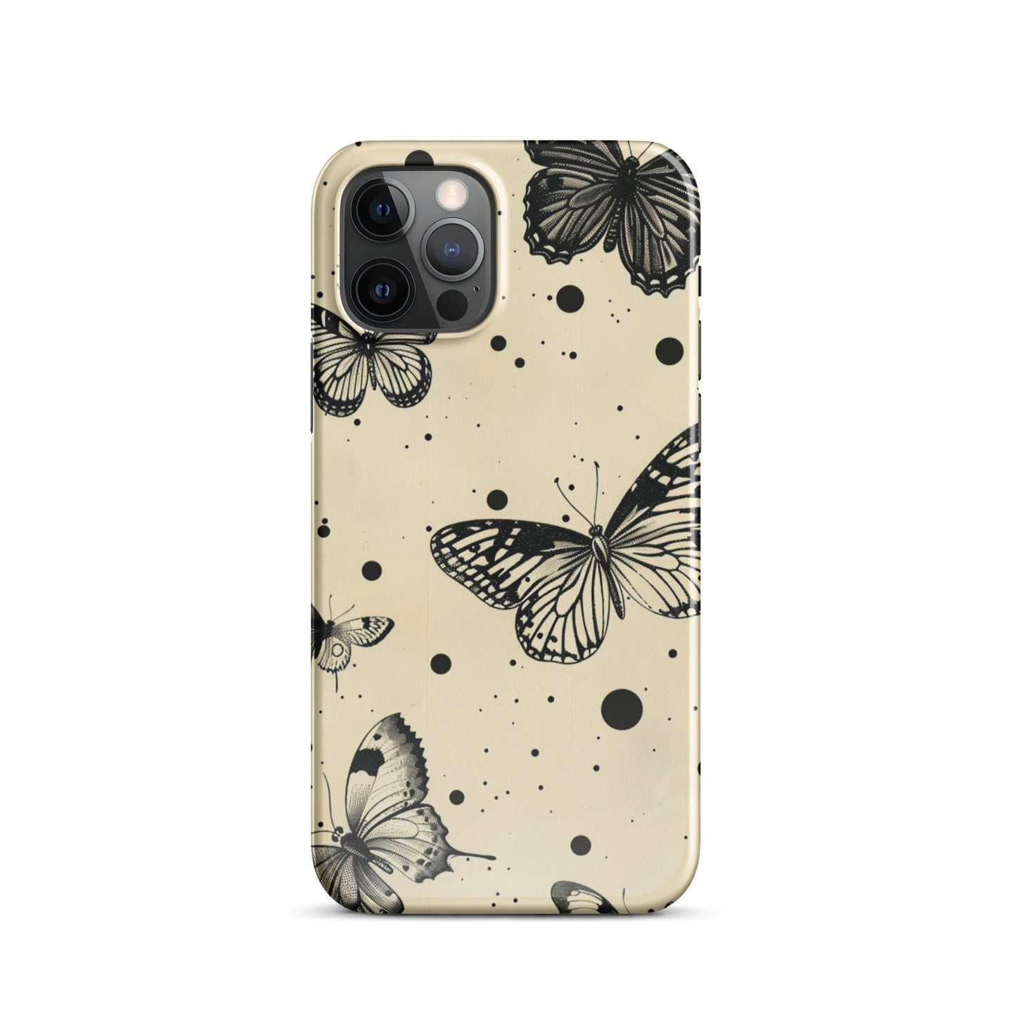 Vinatge Butterflies Phone case for iPhone-10