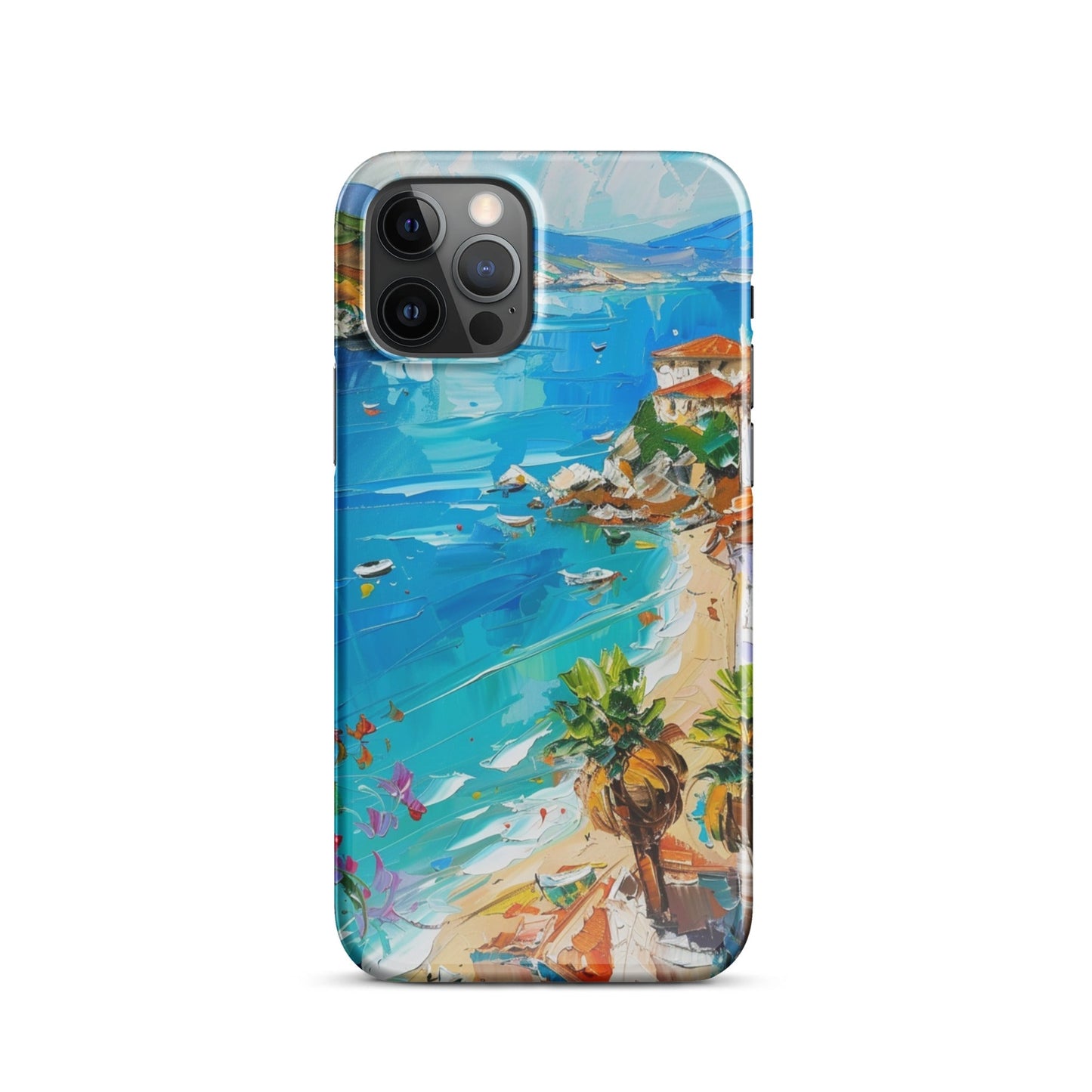 Mediterranean Beach Phone case for iPhone-10