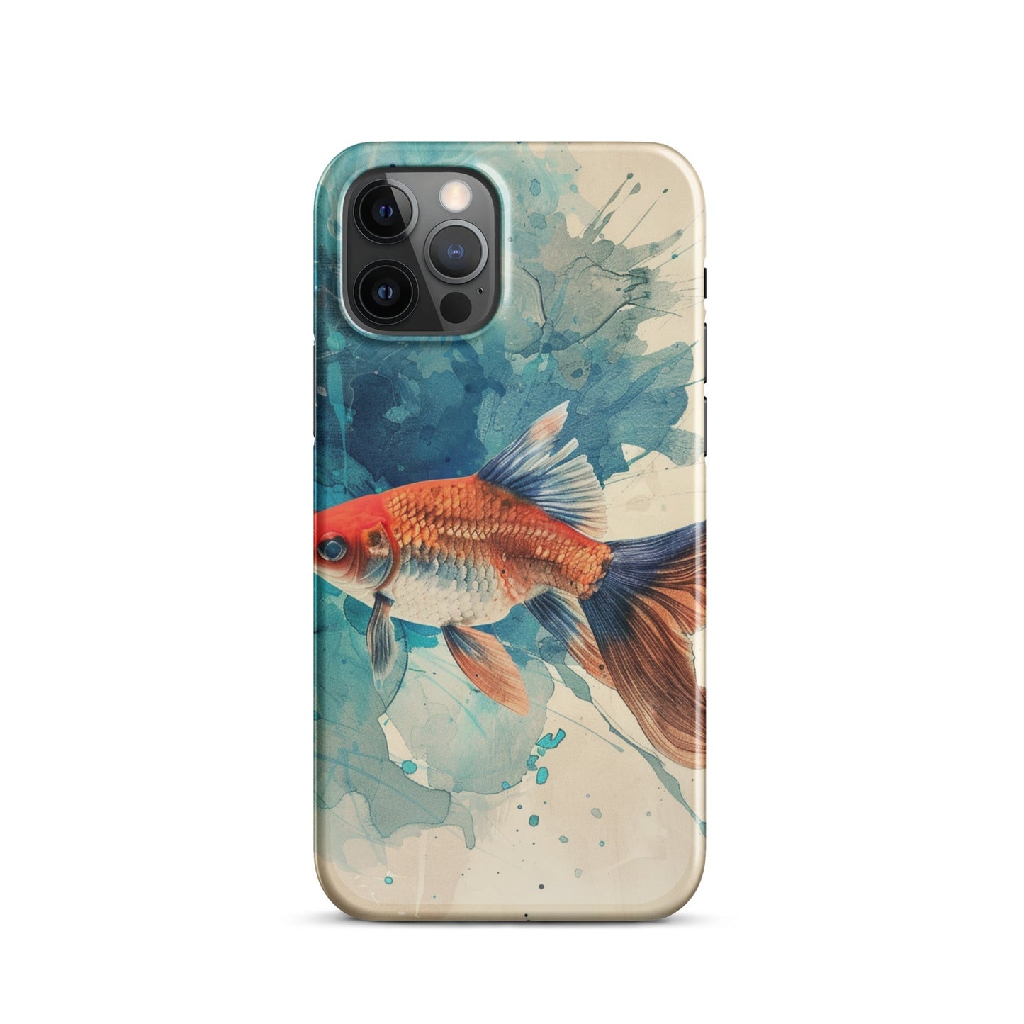 Fish Phone case for iPhone-10