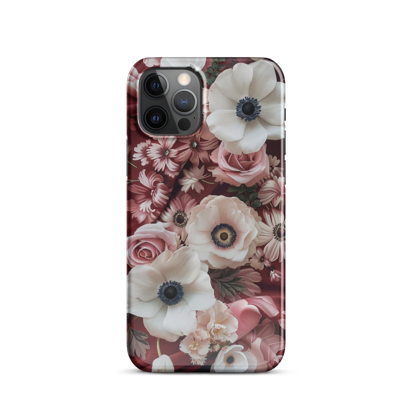 Floral Print Phone case for iPhone-10