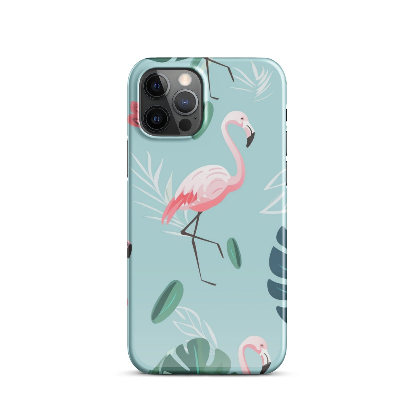 Tropical Flamingo Phone case for iPhone-10