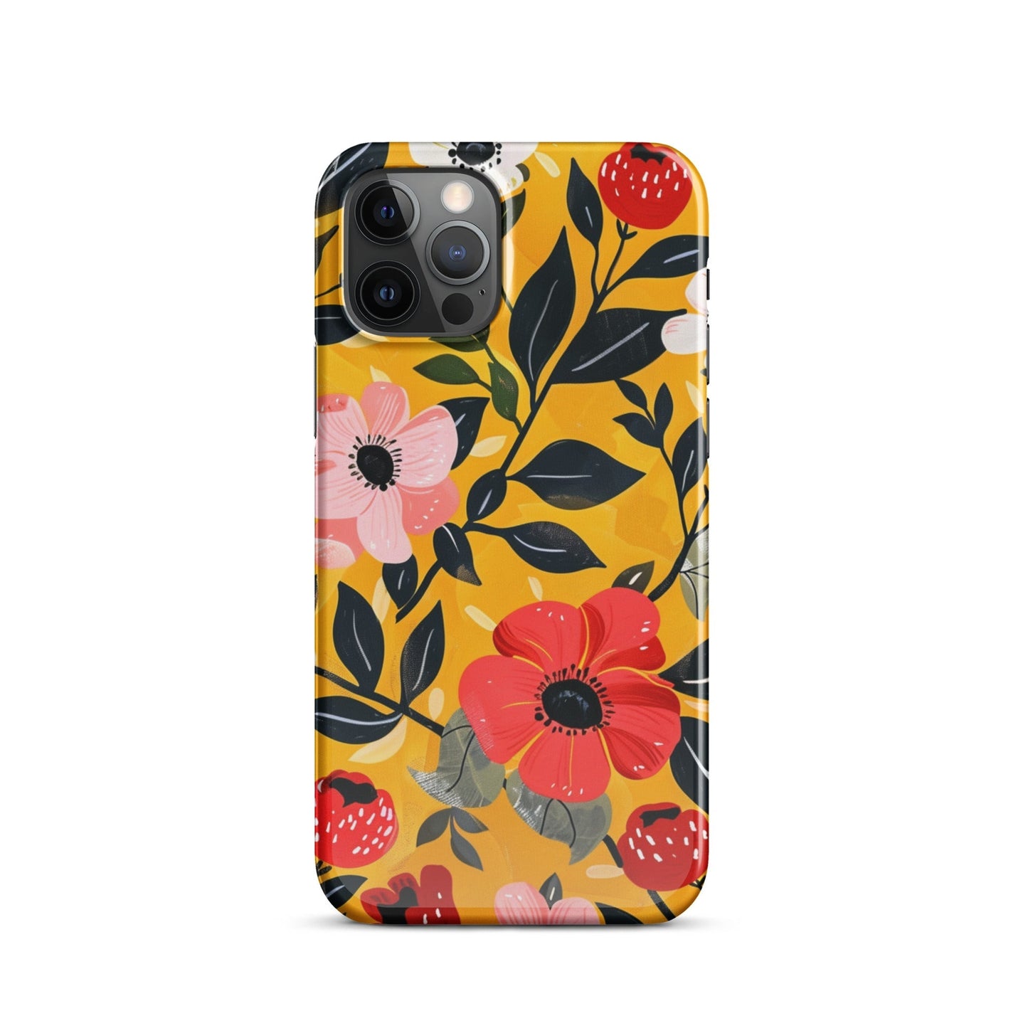 Floral 3 Phone case for iPhone-10