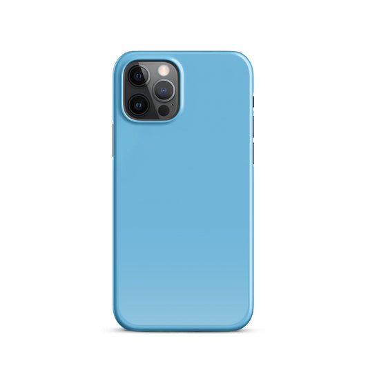 Aqua Blue Phone case for iPhone-10