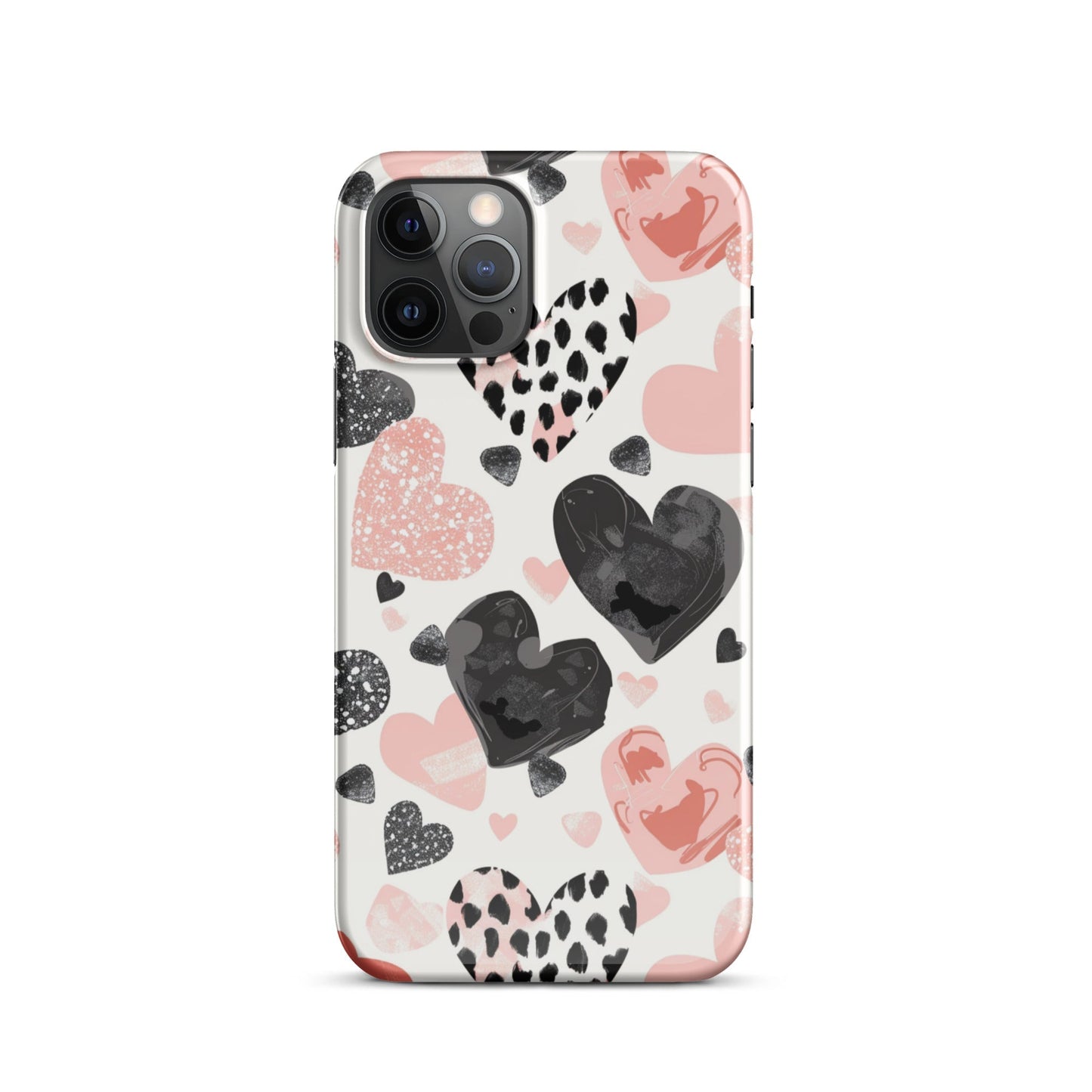 Diamond Hearts Phone case for iPhone-10