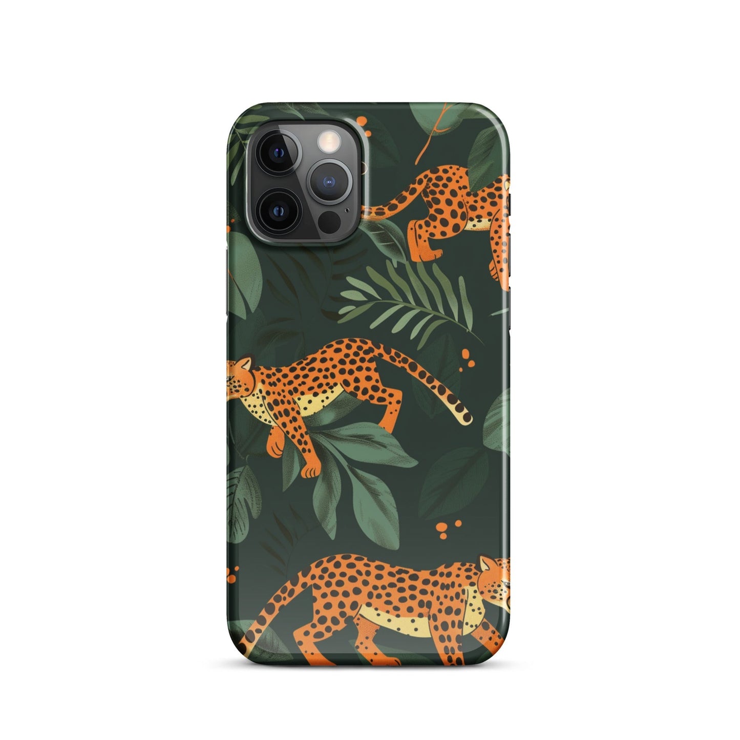 Leopard baby Phone case for iPhone-10