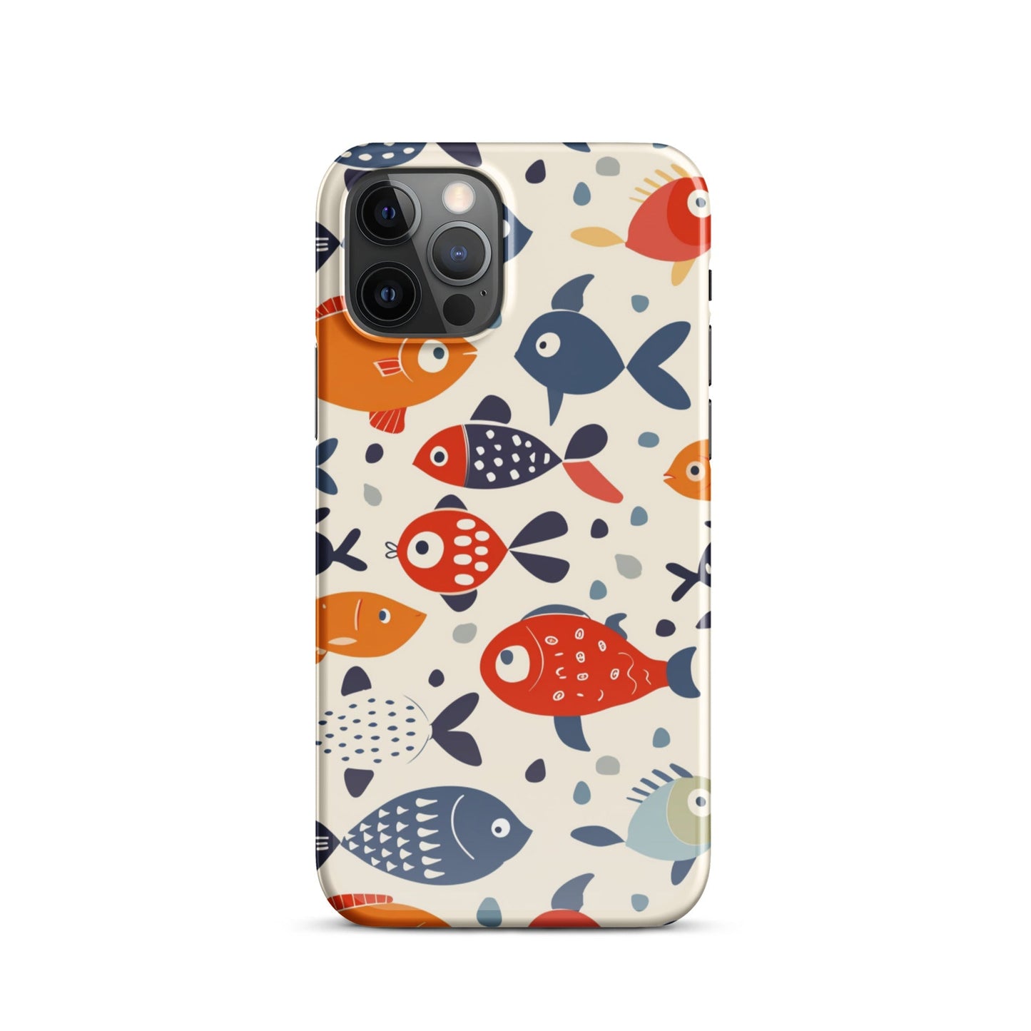 Fish Phone case for iPhone-10