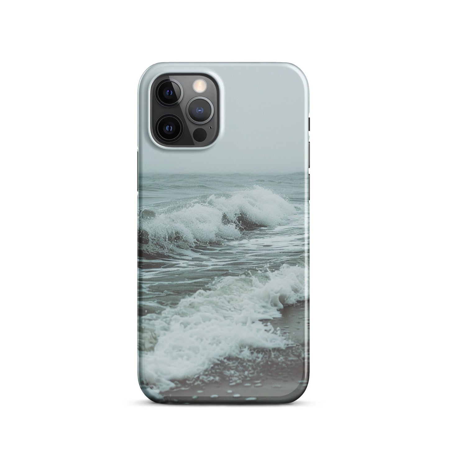 White Beach Phone case for iPhone-10