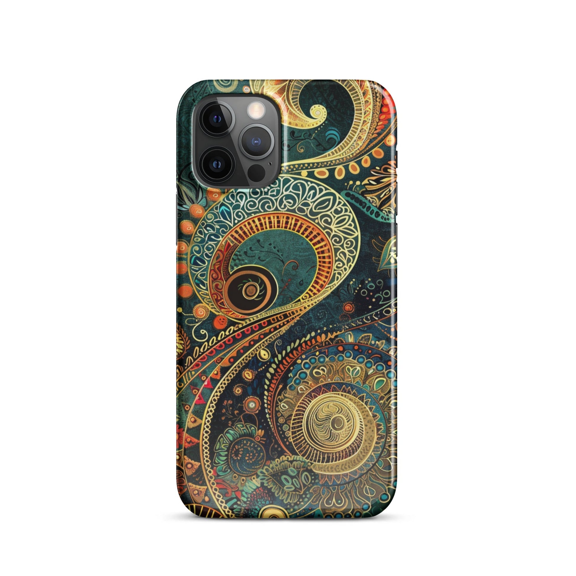 Folk Art Phone case for iPhone-10