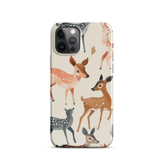 Deer Baby Phone case for iPhone-10