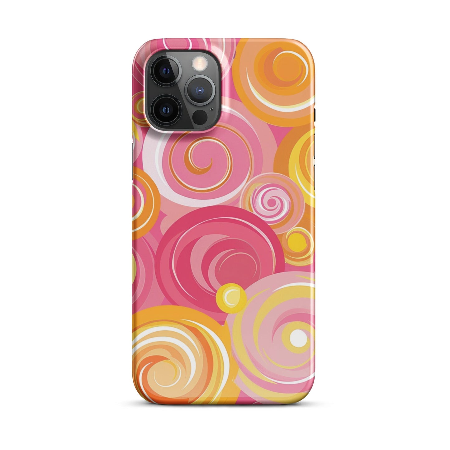 Pink Yellow Phone case for iPhone-13