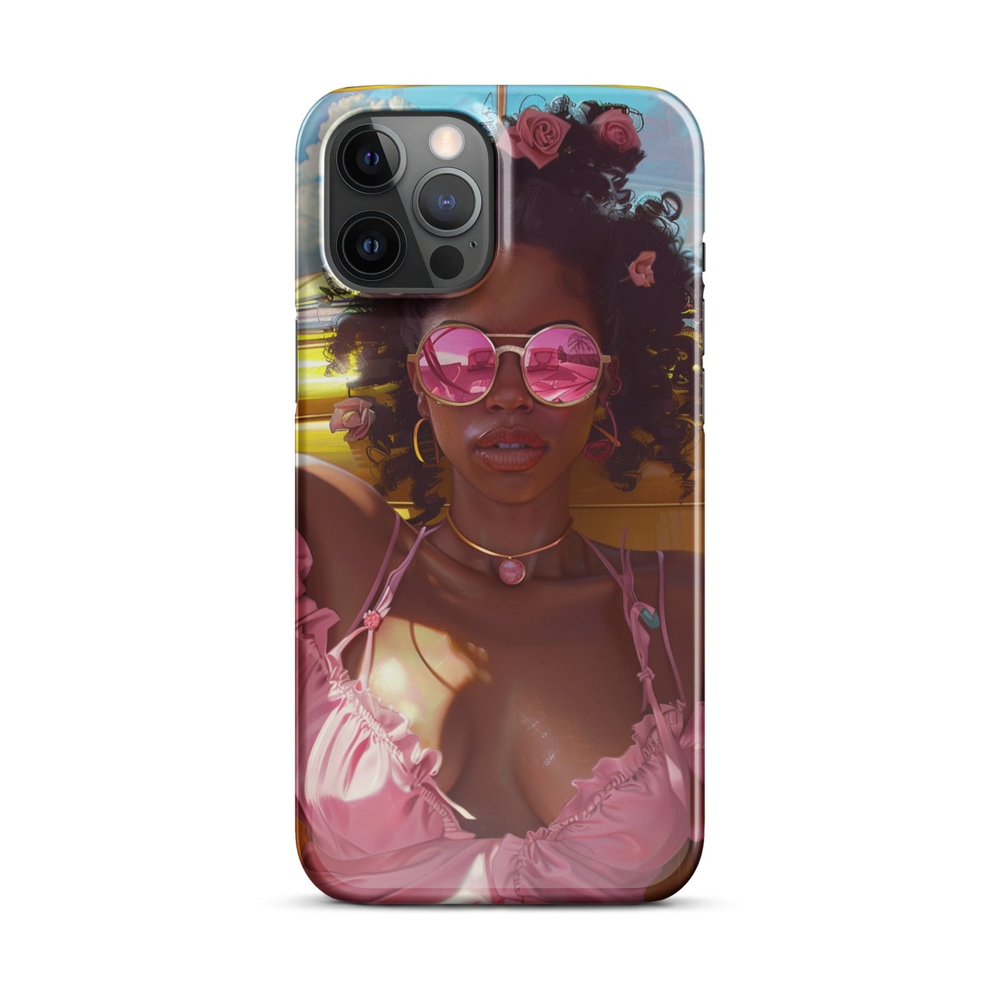 Black Girl Fashionista Phone case for iPhone-12