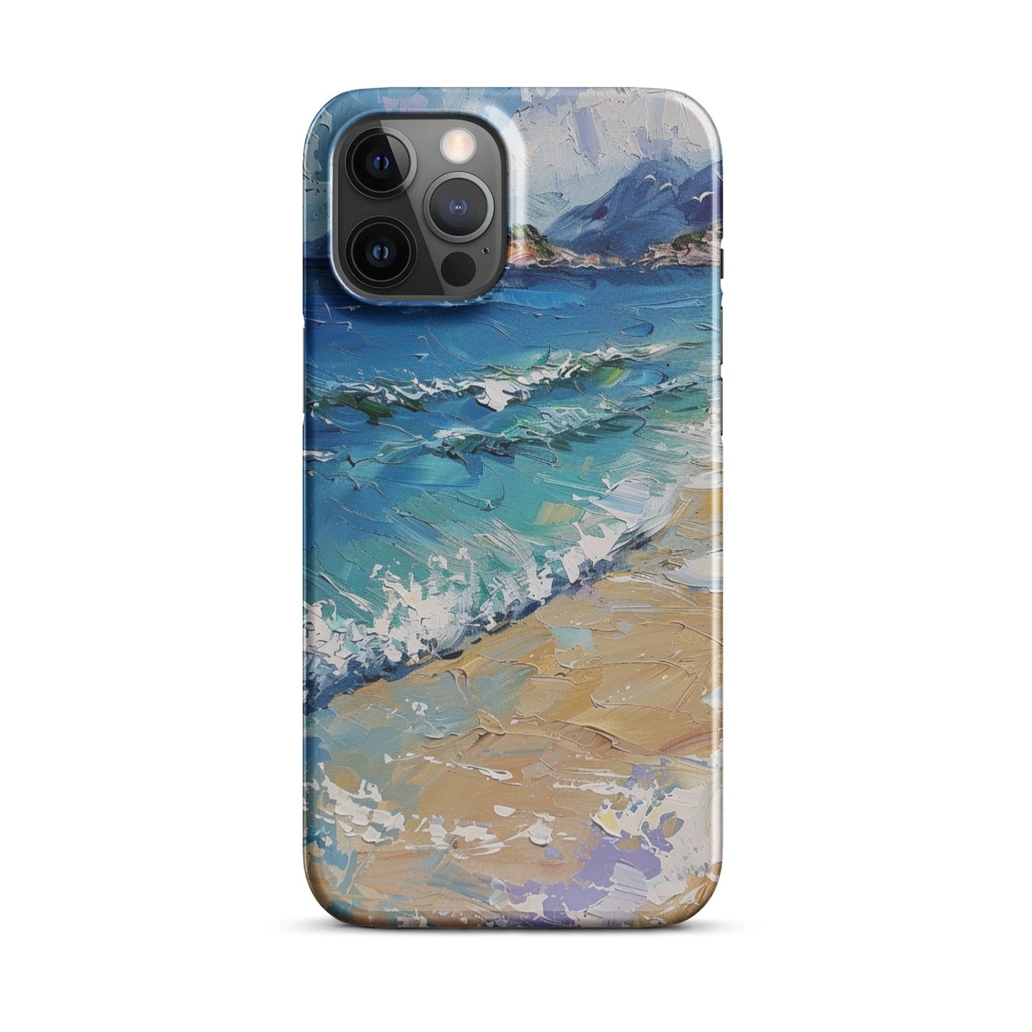 Beach Painting Phone case for iPhone-12