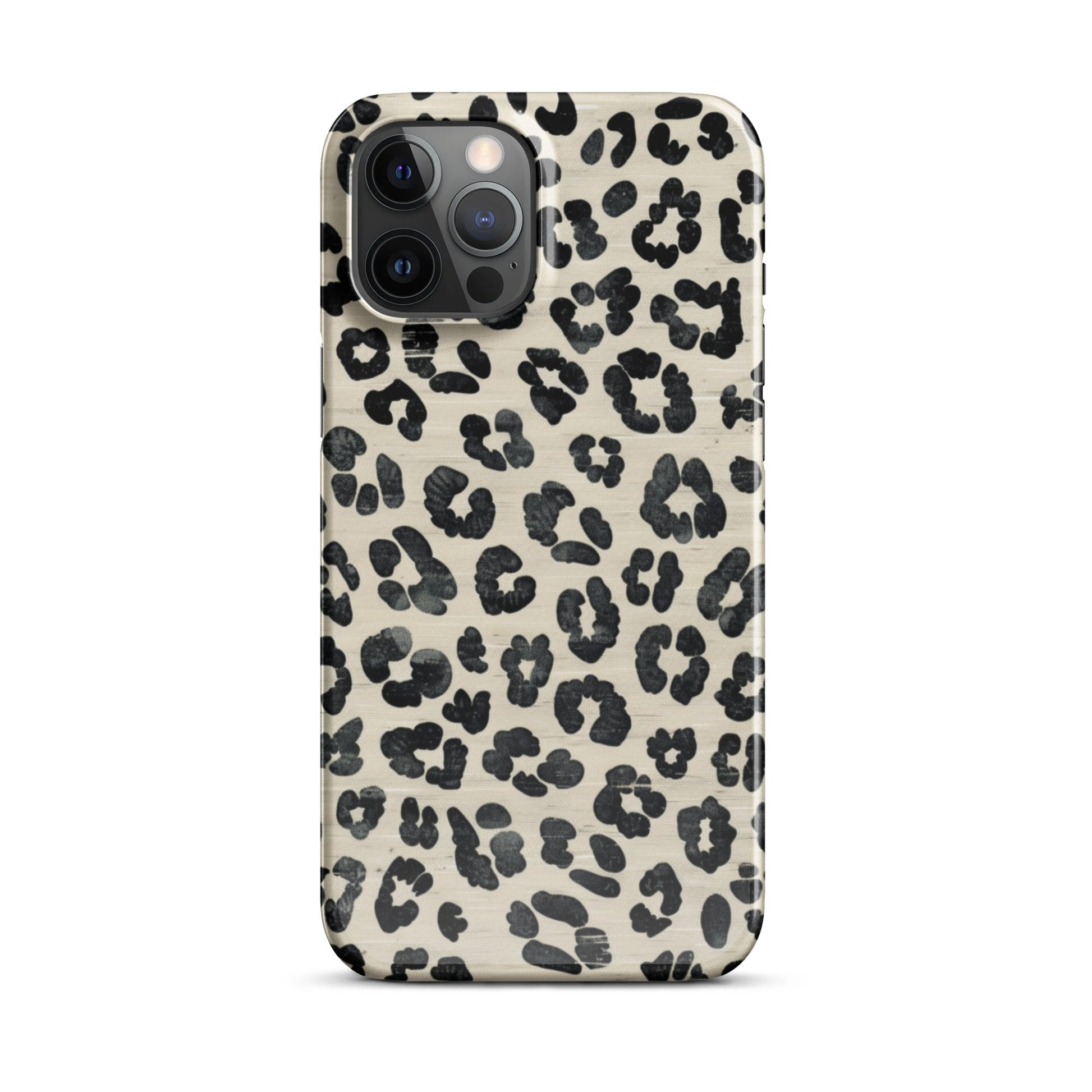 Leopard Design Phone case for iPhone-12